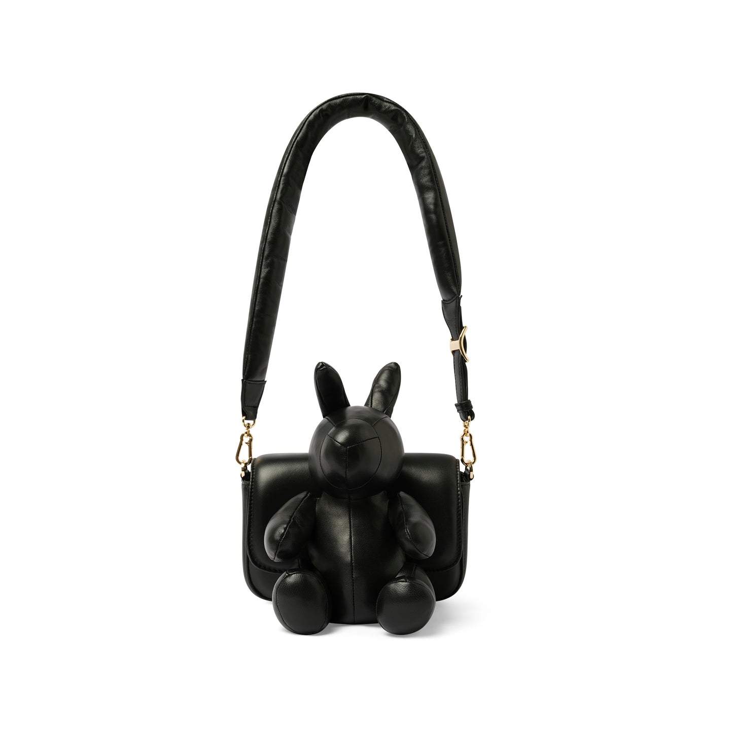 Animals Shoulder Bag in Black