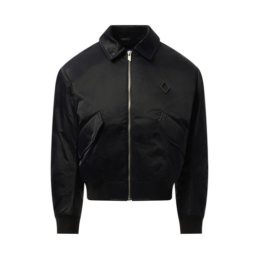 Cinch Bomber Jacket in Black