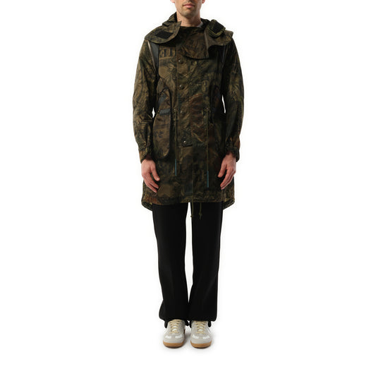 Podium Dollar Coat in Khaki