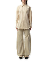 Fitted Shirt in Light Cream