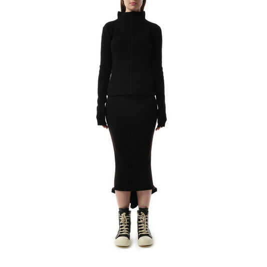 Headon Double Lupetto Sweater in Black