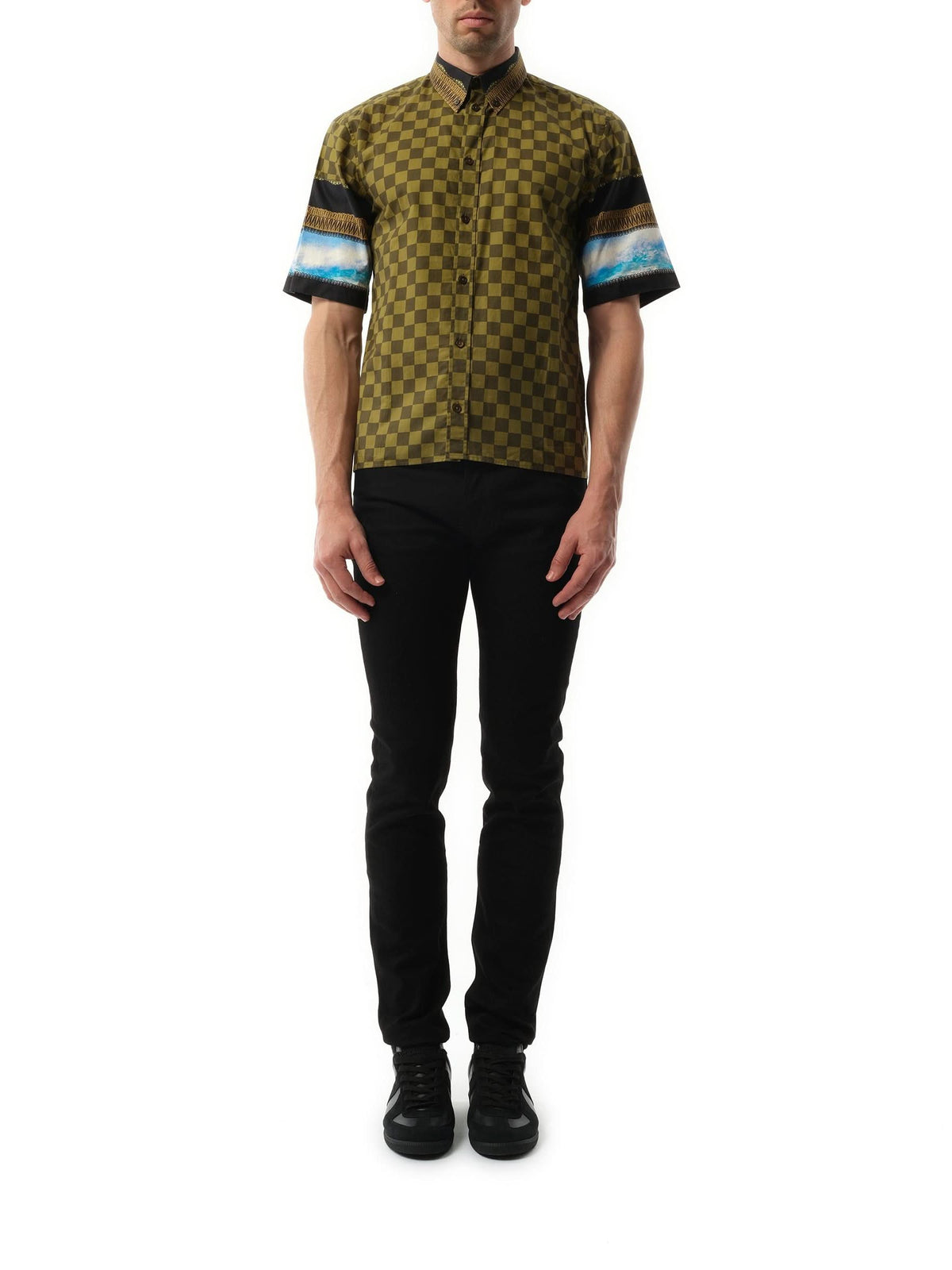 Podium Short Sleeve Shirt in Khaki