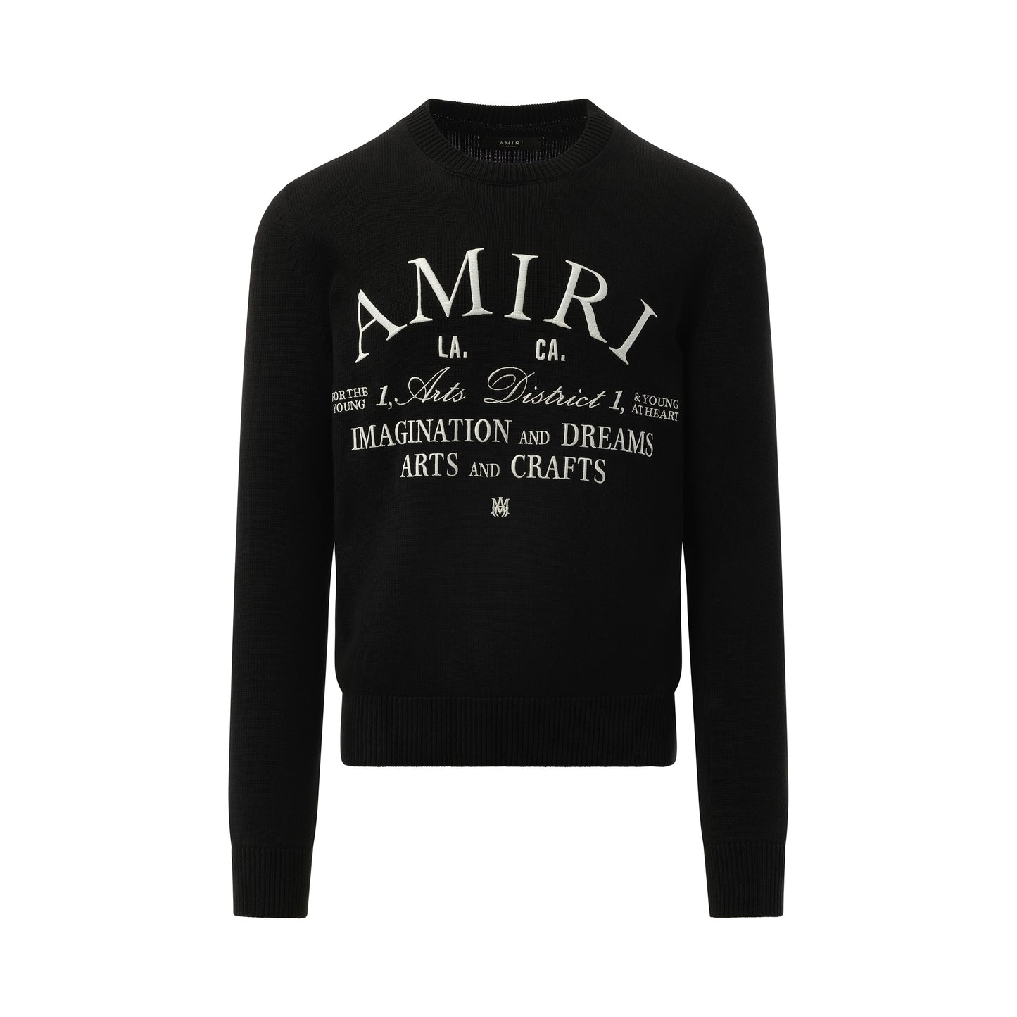 Amiri Arts District Sweater in Black