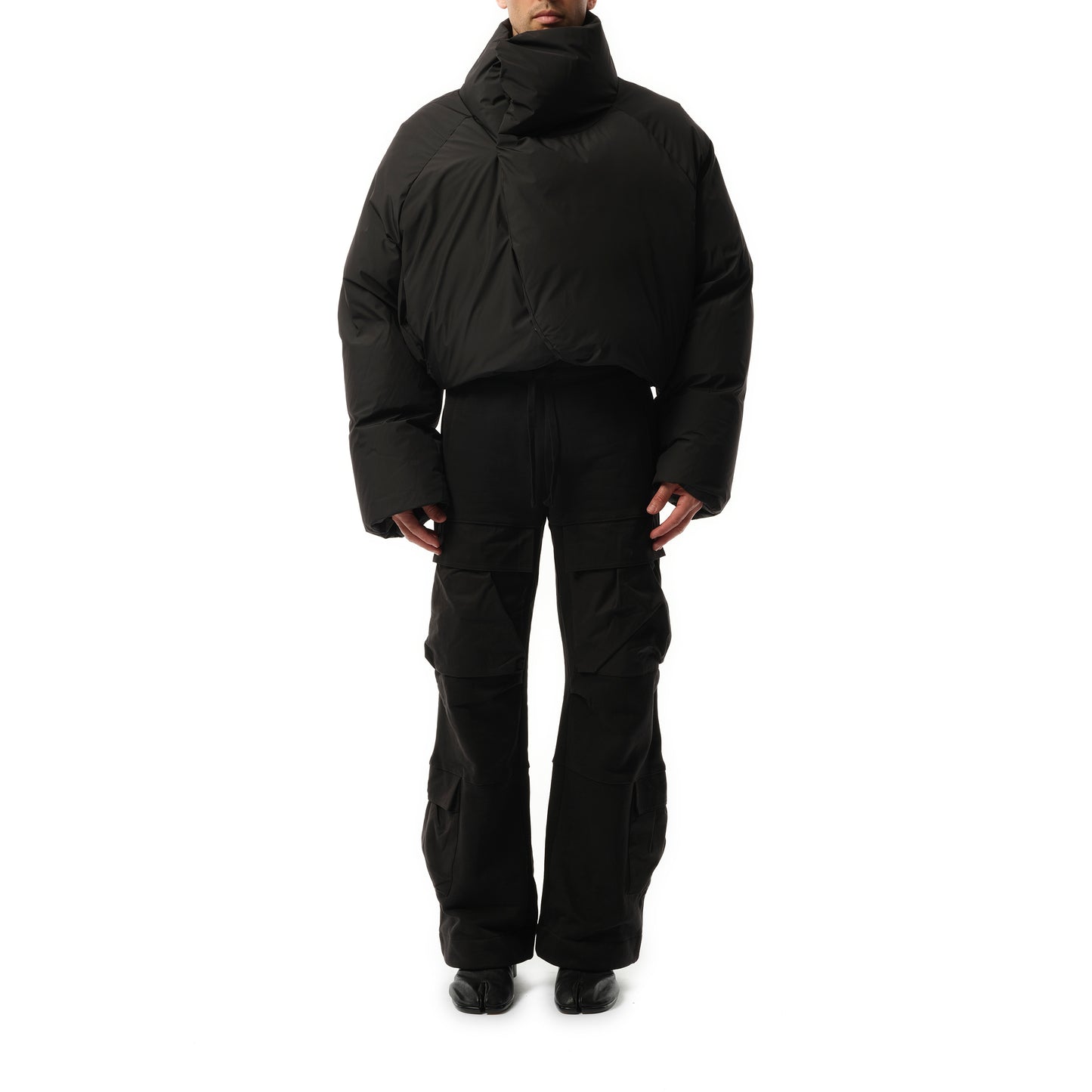 DBL Puffer Jacket in Black