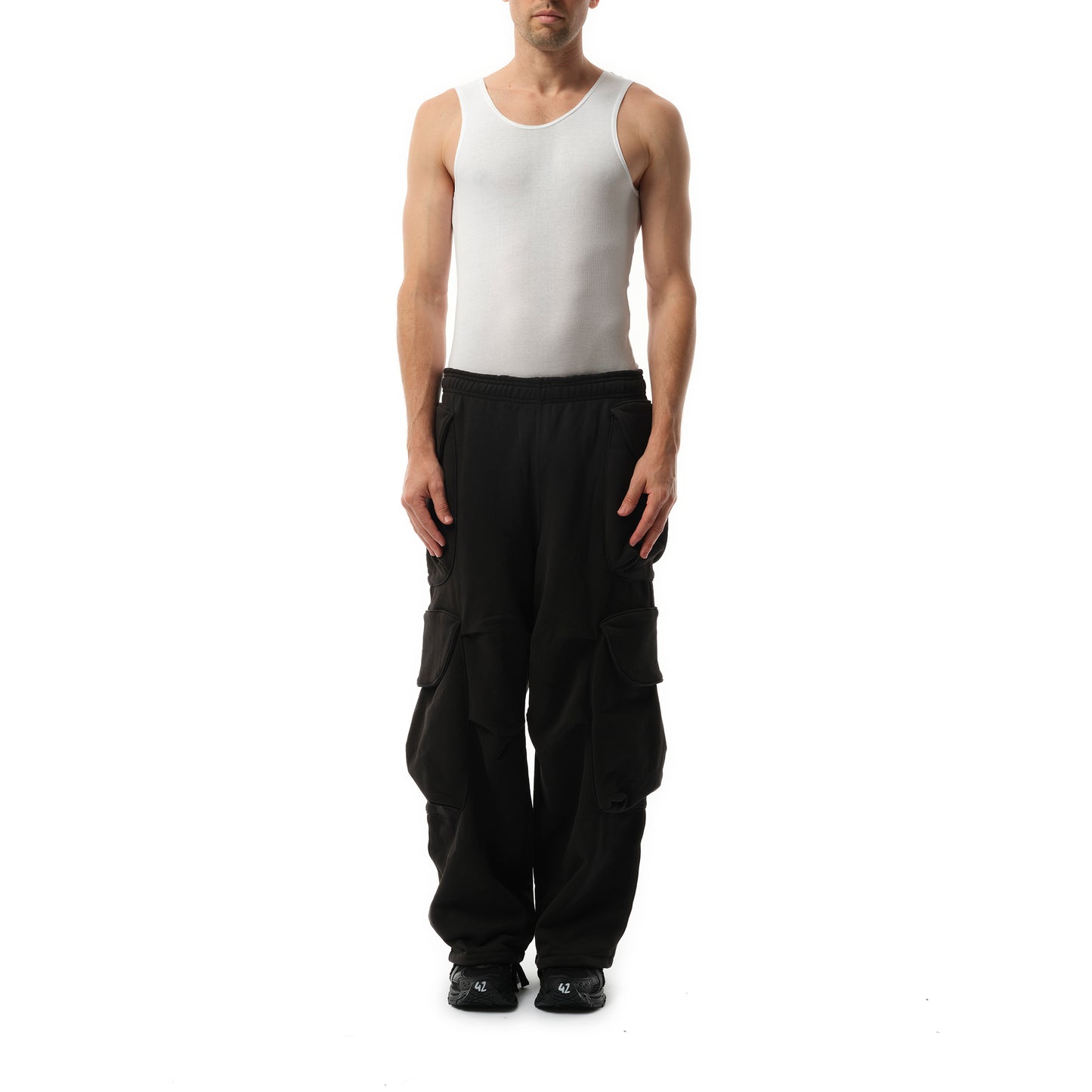 Heavy Gocard Sweatpants in Soot