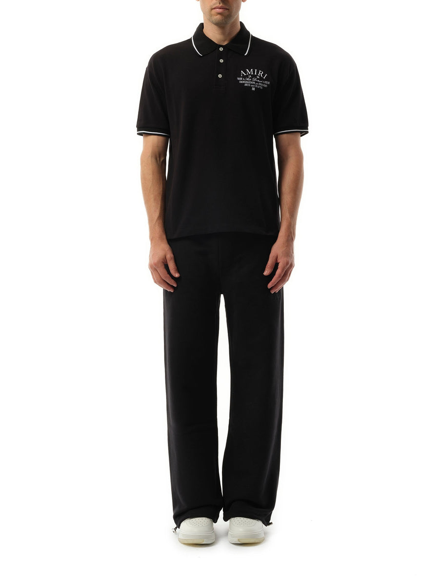 Amiri Amiri Arts District  Polo in Black