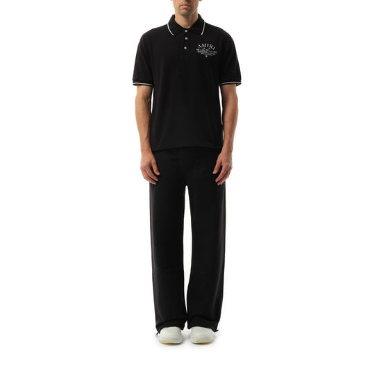 Amiri Arts District  Polo in Black