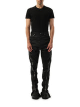 Rick Owens Coated Denim Bolan Banana in Black