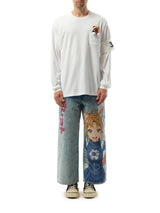 Doublet Support Group Long Sleeve T-Shirt in White