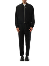 Jil Sander Jil Sander Zip Bomber Jacket in Black