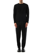 Jil Sander Cashmere Seamless Sweater in Black