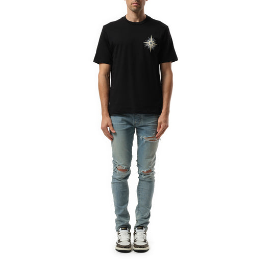 Amiri Starburst T-Shirt in Black