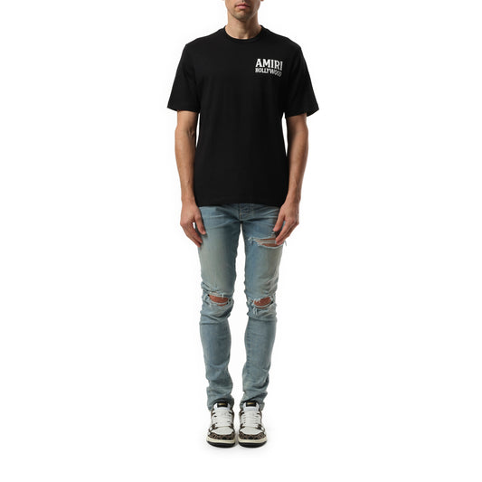 Amiri Jazz Wolf T-Shirt in Black