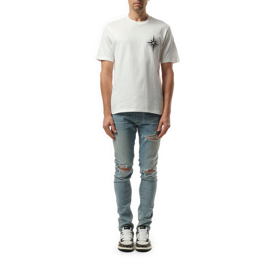 Amiri Starburst T-Shirt in Ivory