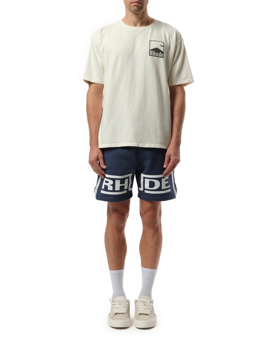 Rhude Rhude Chevron T-Shirt in Vintage White