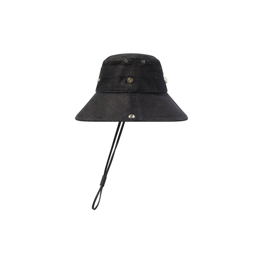 Le Bob Denim Bucket Hat in Navy