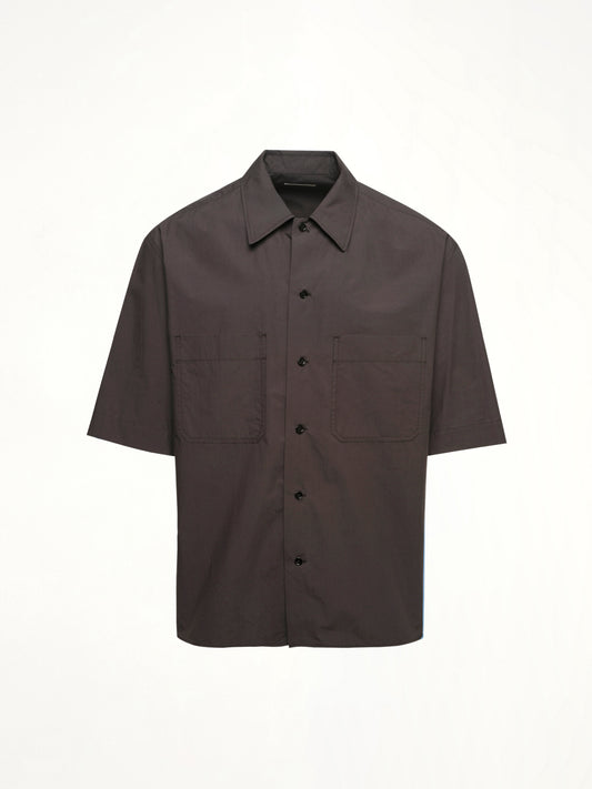 Convertible Shirt in Charcoal