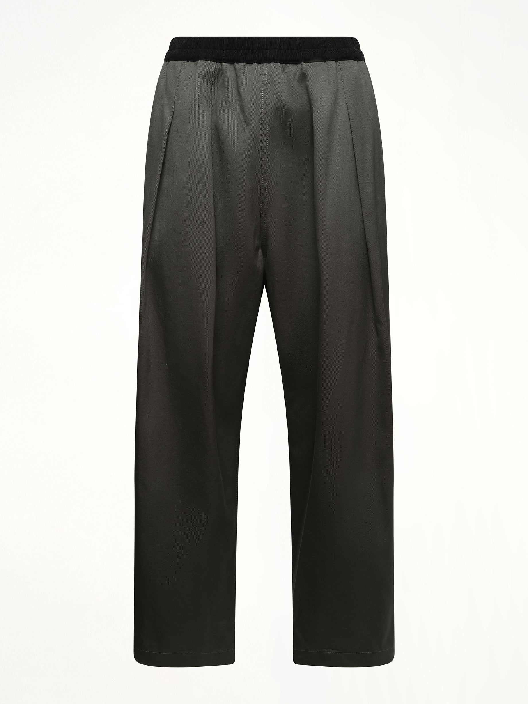 Stone Washed Relax Chinos in Dark Grey