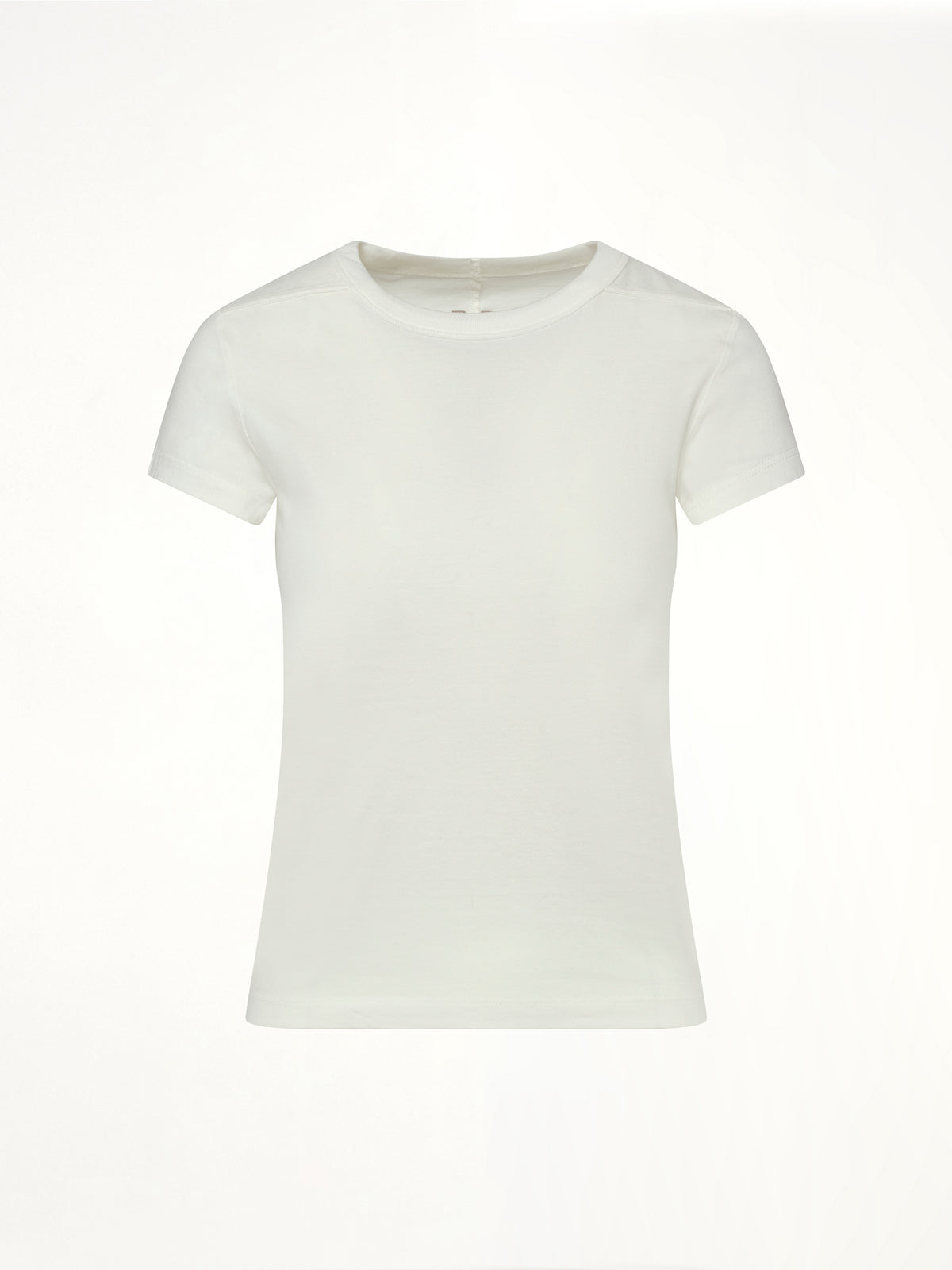 Cropped Level T-Shirt in Milk