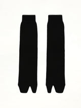Tabi Bootleg Socks in Black