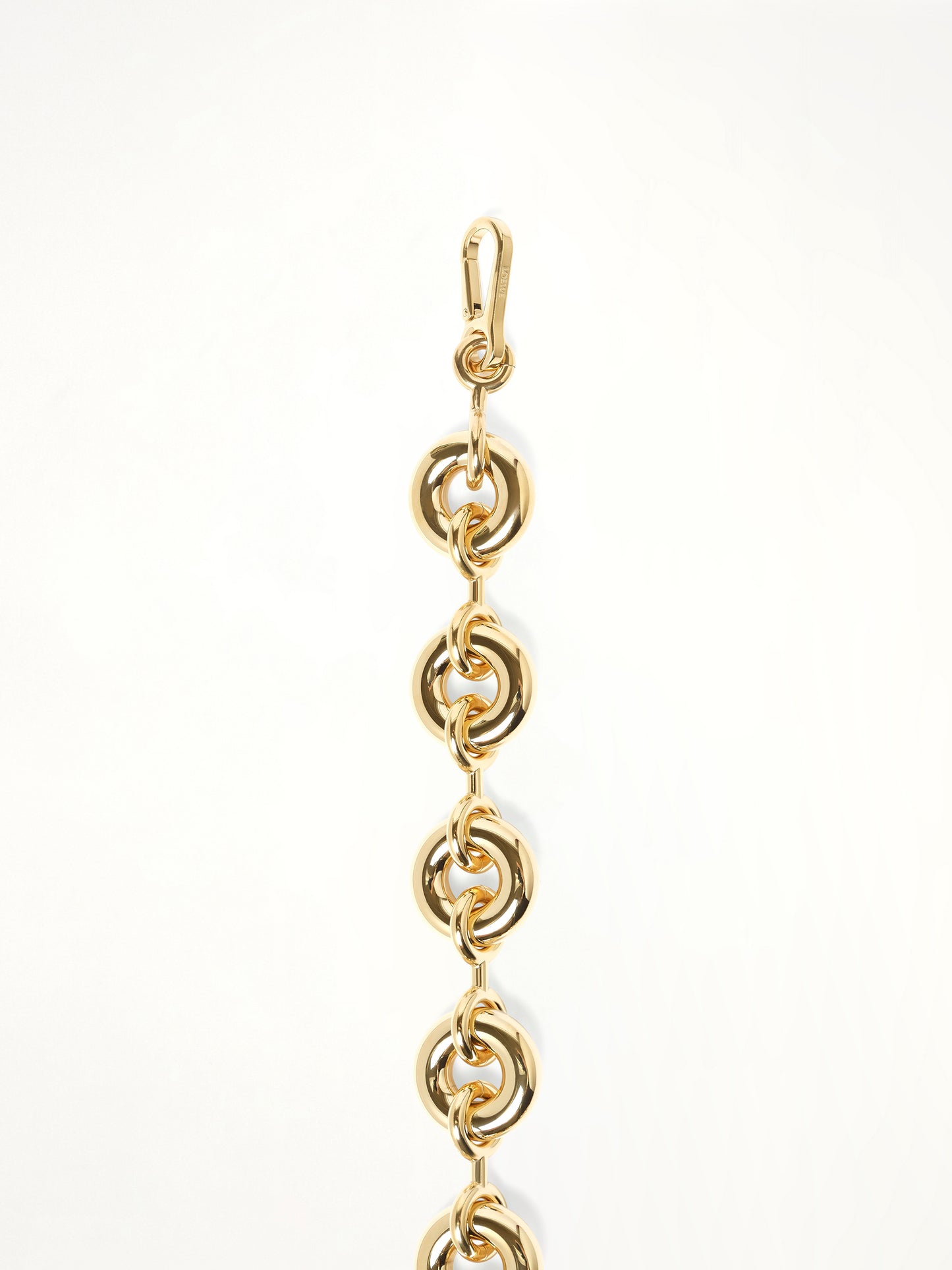 Chunky Donut Chain Strap in Gold