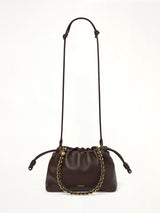 Flamenco Purse Medium in Dark Brownie