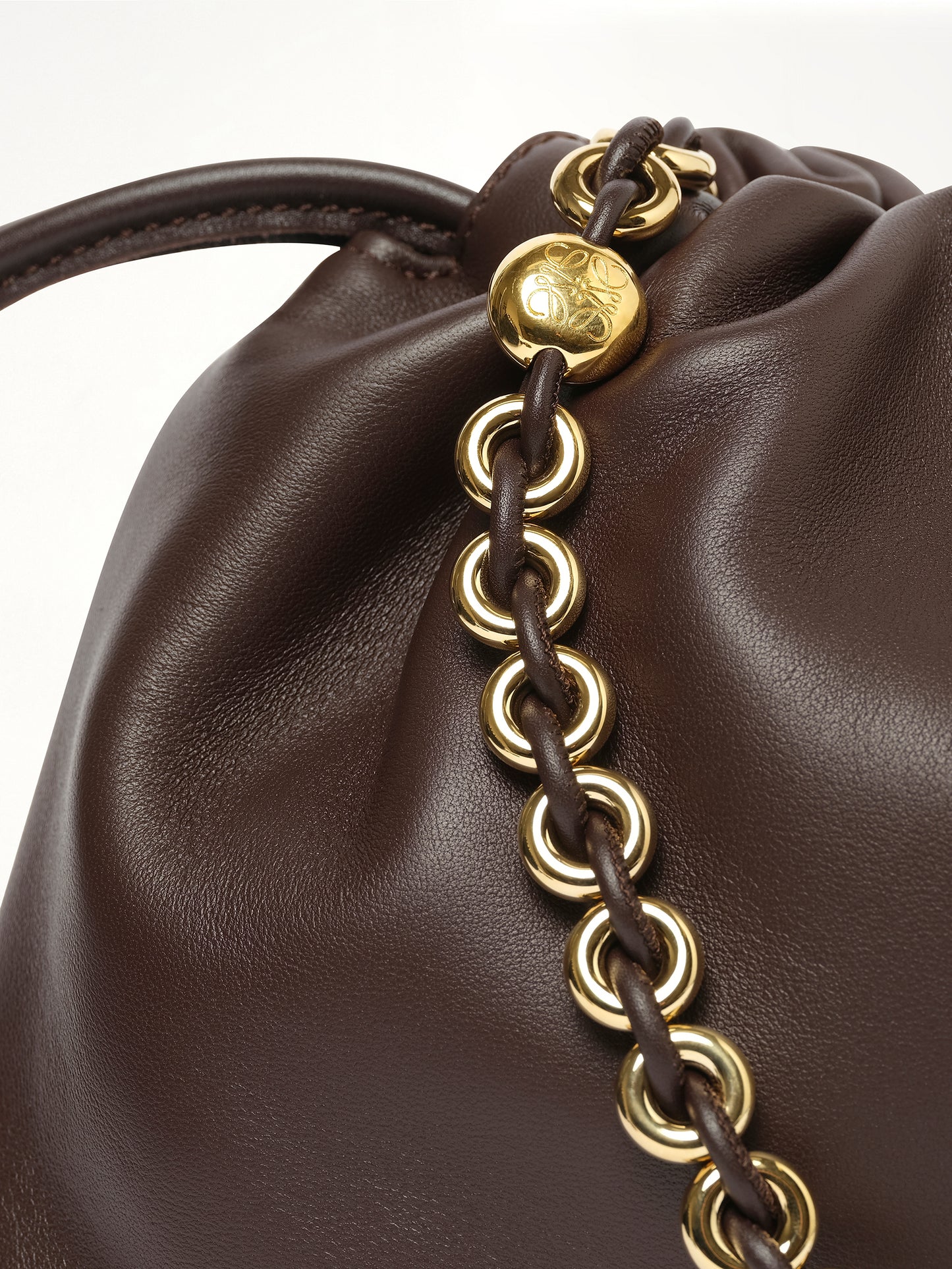 Flamenco Purse Medium in Dark Brownie