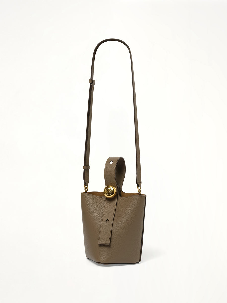 Pebble Bucket Mini in Taupe