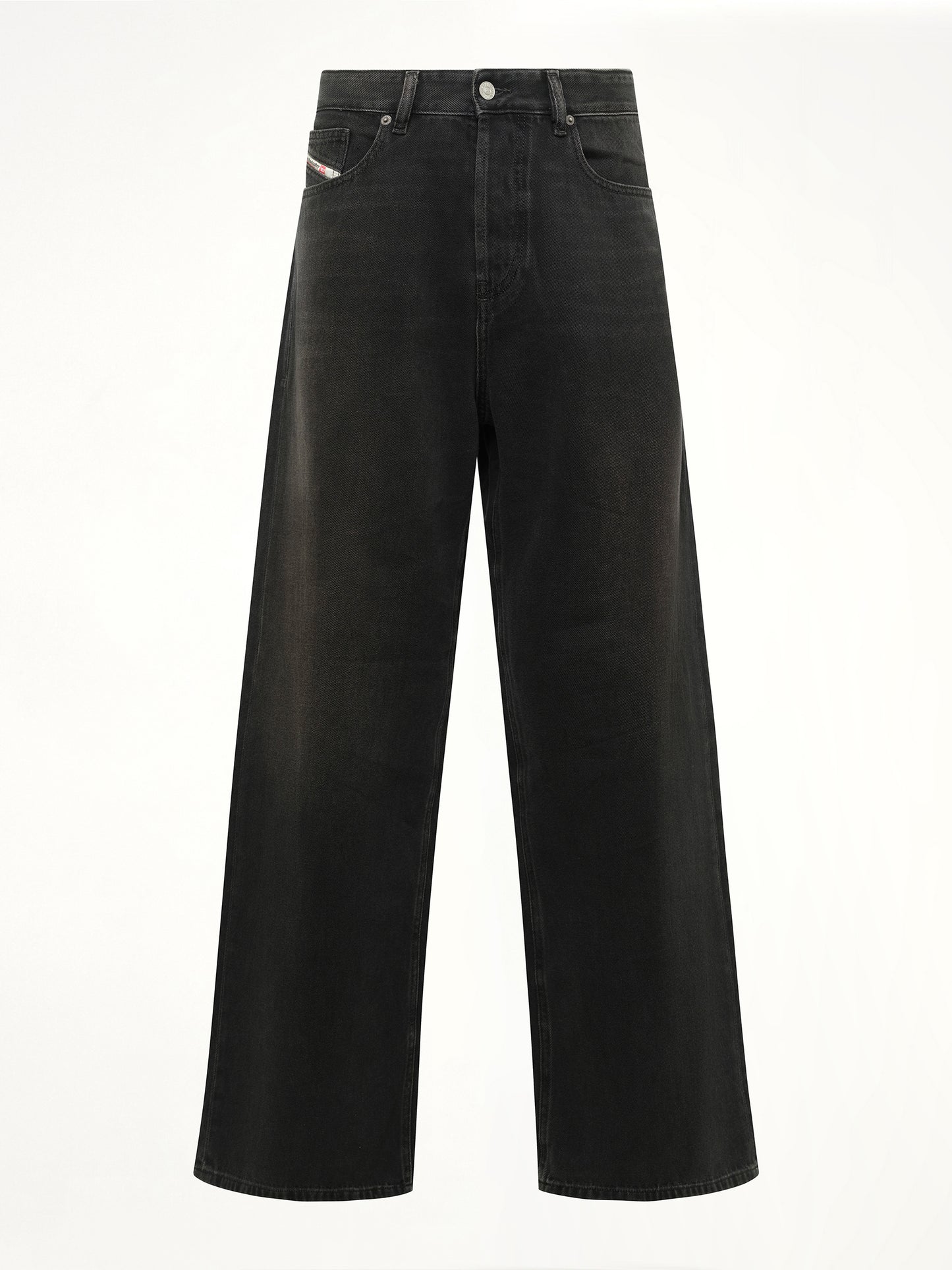 D-RISE Wide Jeans in Black/Dark Grey