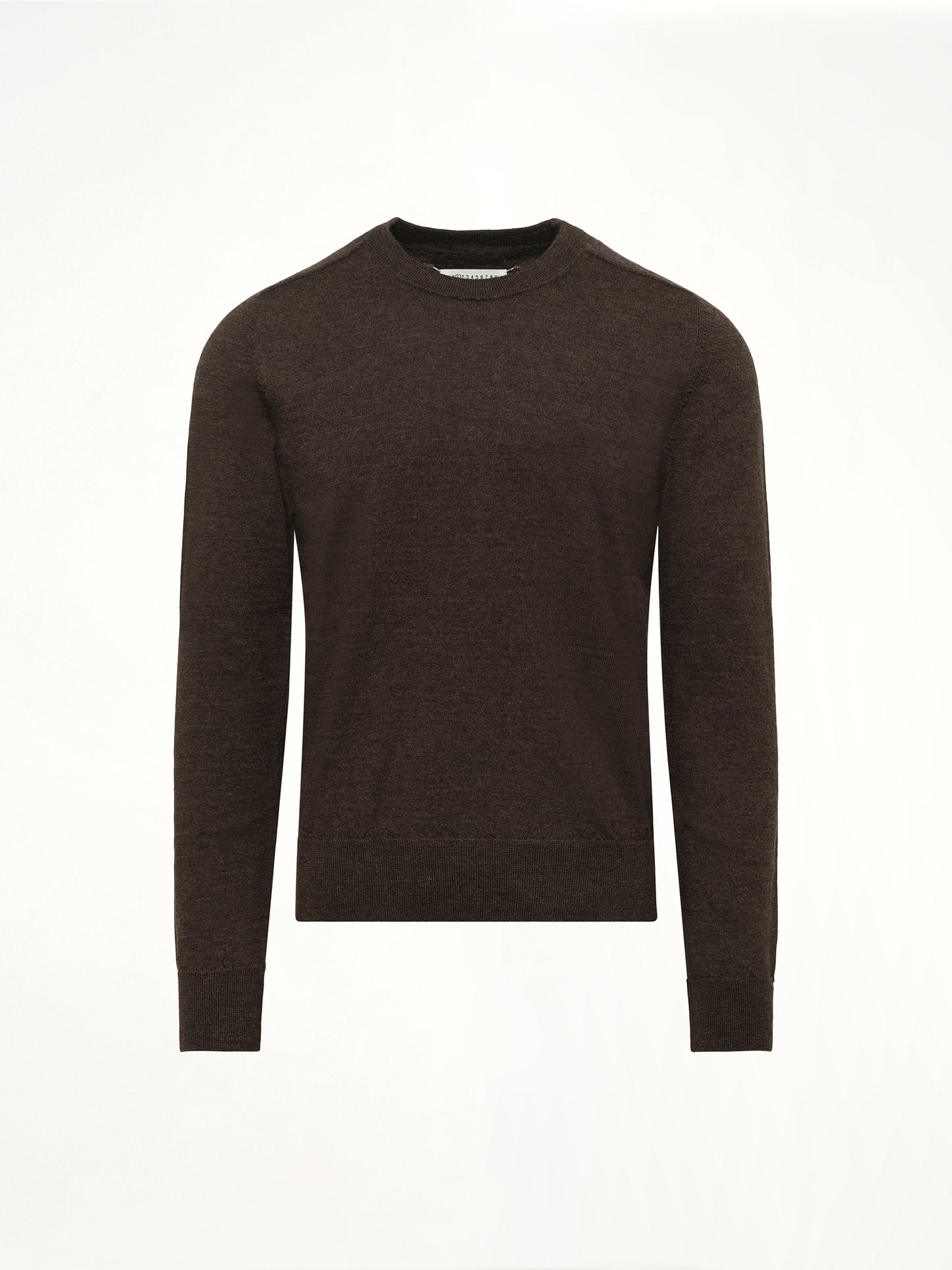 Gauge 12 Knit Sweater in Dark Brown