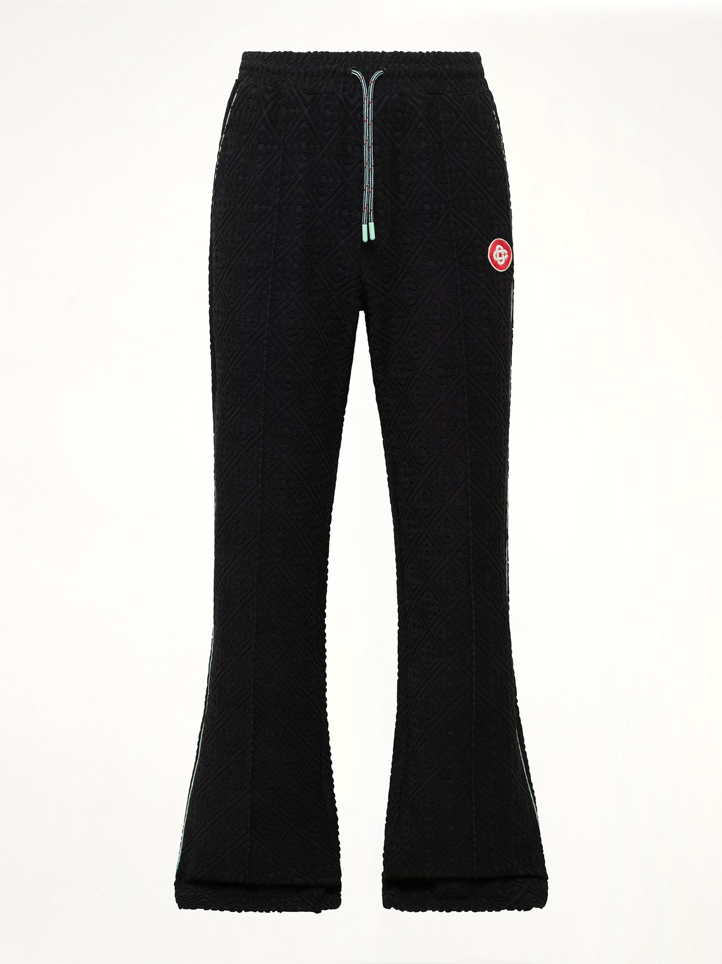 Towelling Jogger in Black