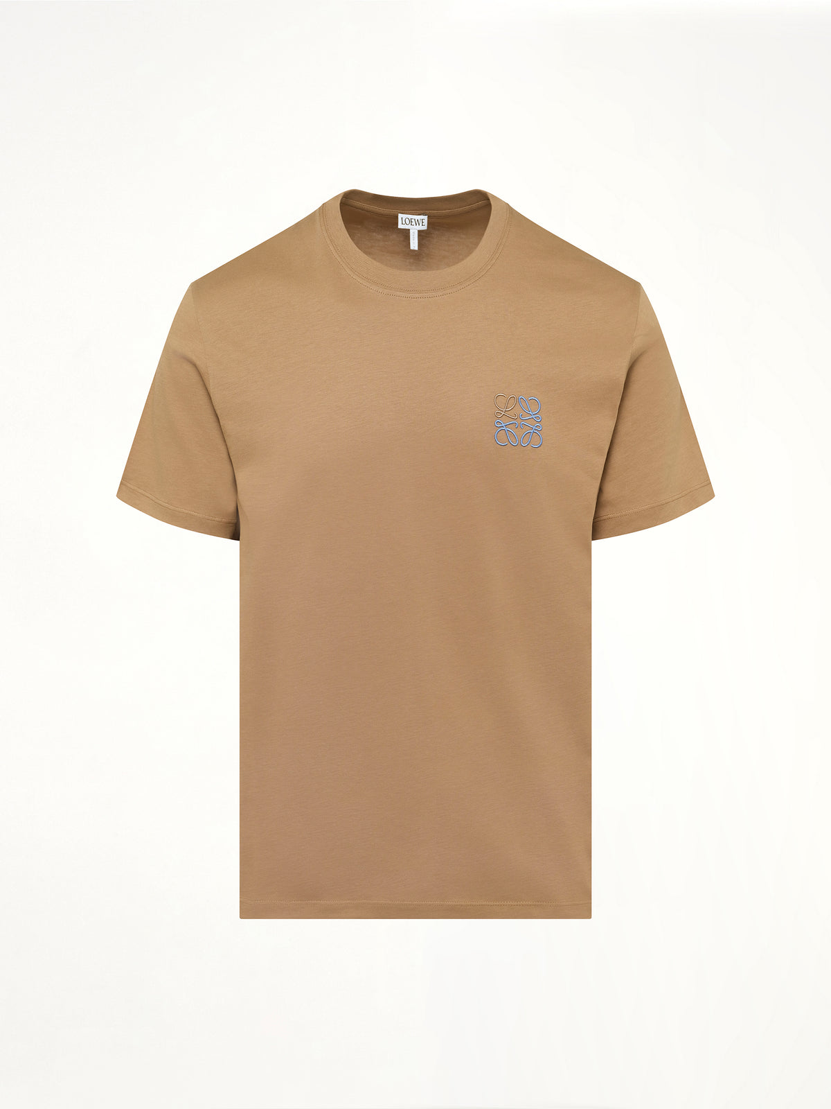 Anagram Logo T-Shirt in Camel