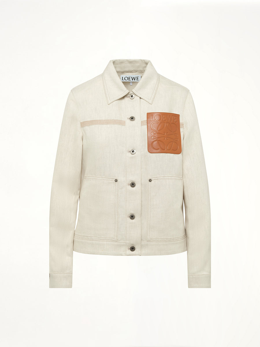 Workwear Jacket in Ecru