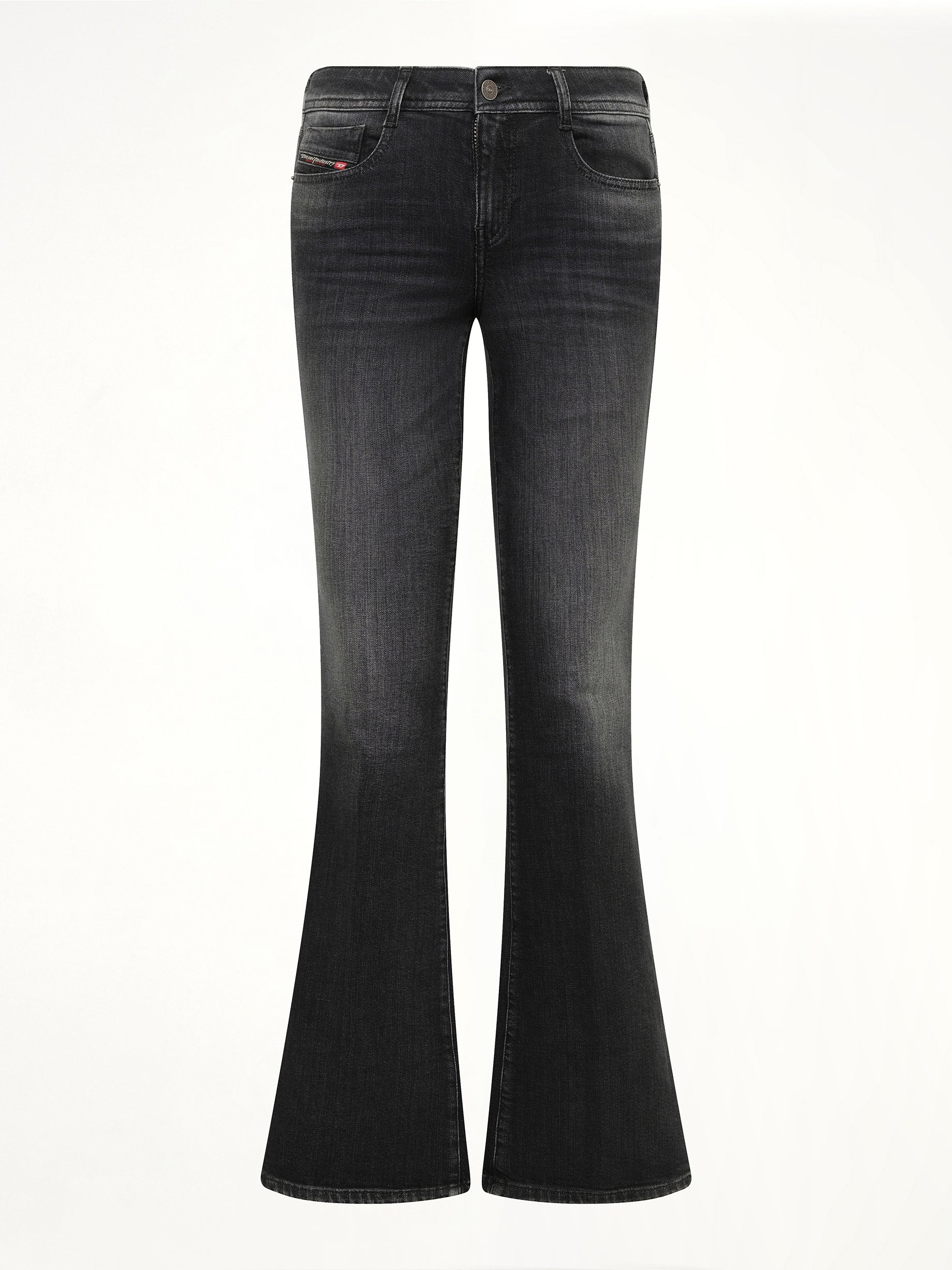 1969 D-EBBEY Bootcut Jeans in Black/Dark Grey
