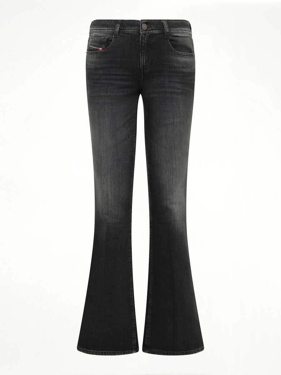 1969 D-EBBEY Bootcut Jeans in Black/Dark Grey