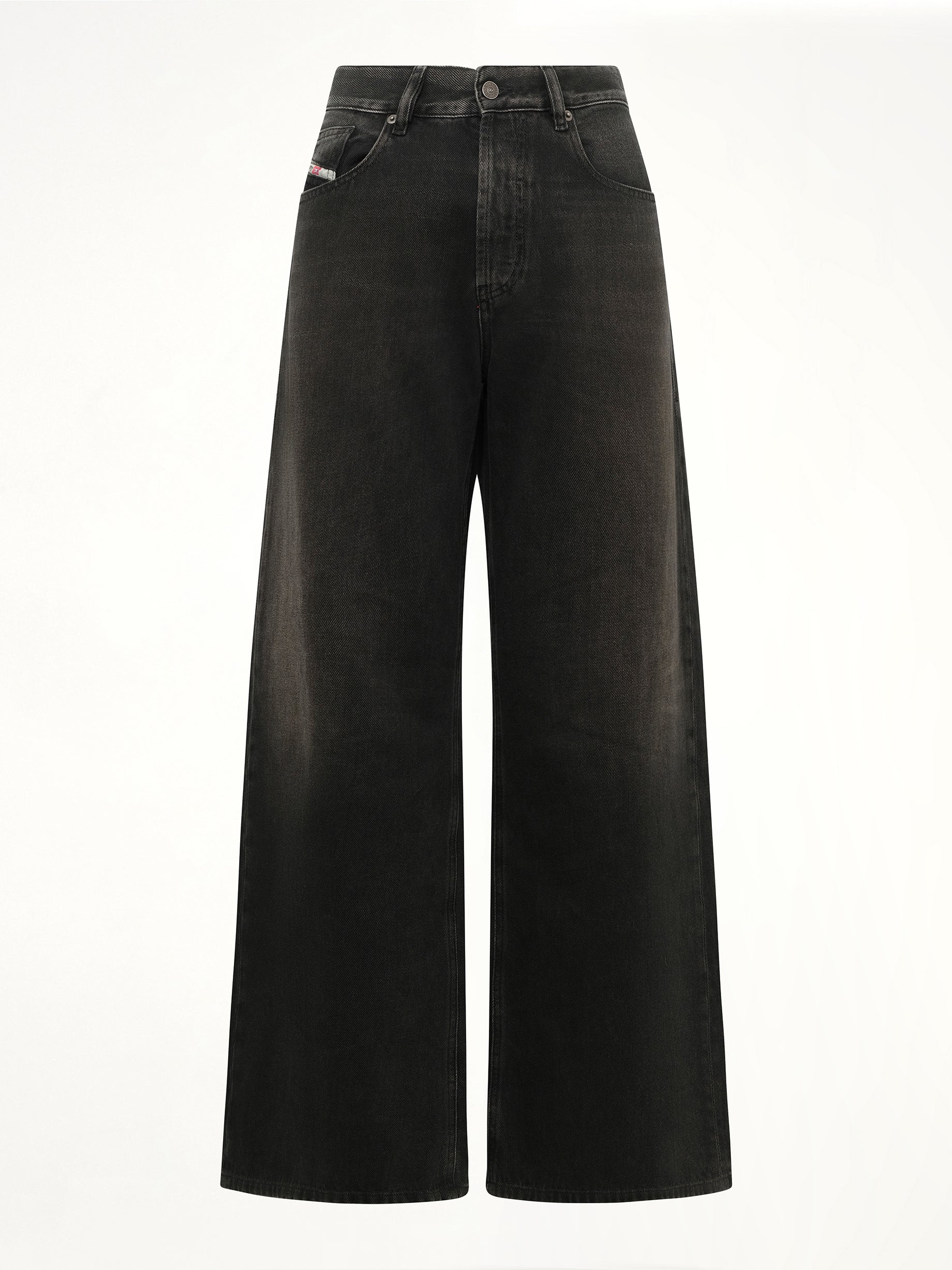 1996 D-SIRE Wide Jeans in Black/Dark Grey