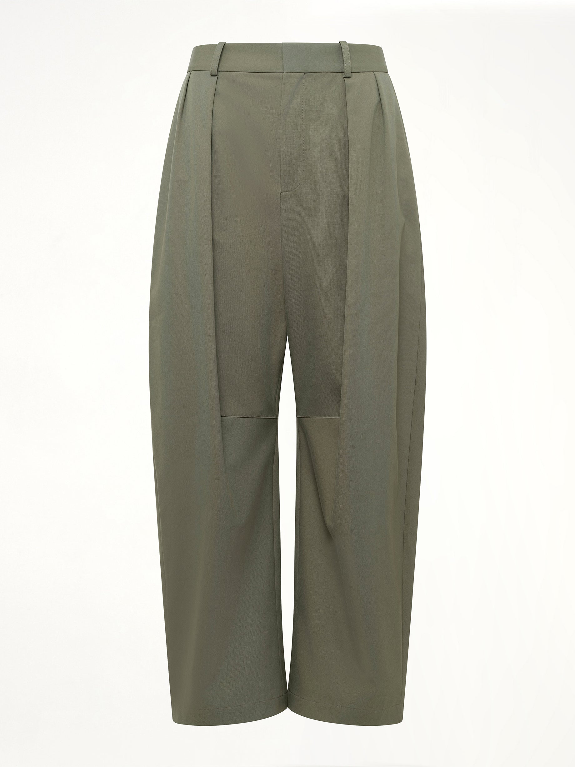 Barrel Trouser AF in Khaki Green