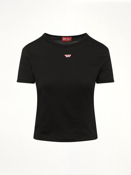 T-UNCUTIE-LONG-D T-Shirt in Black