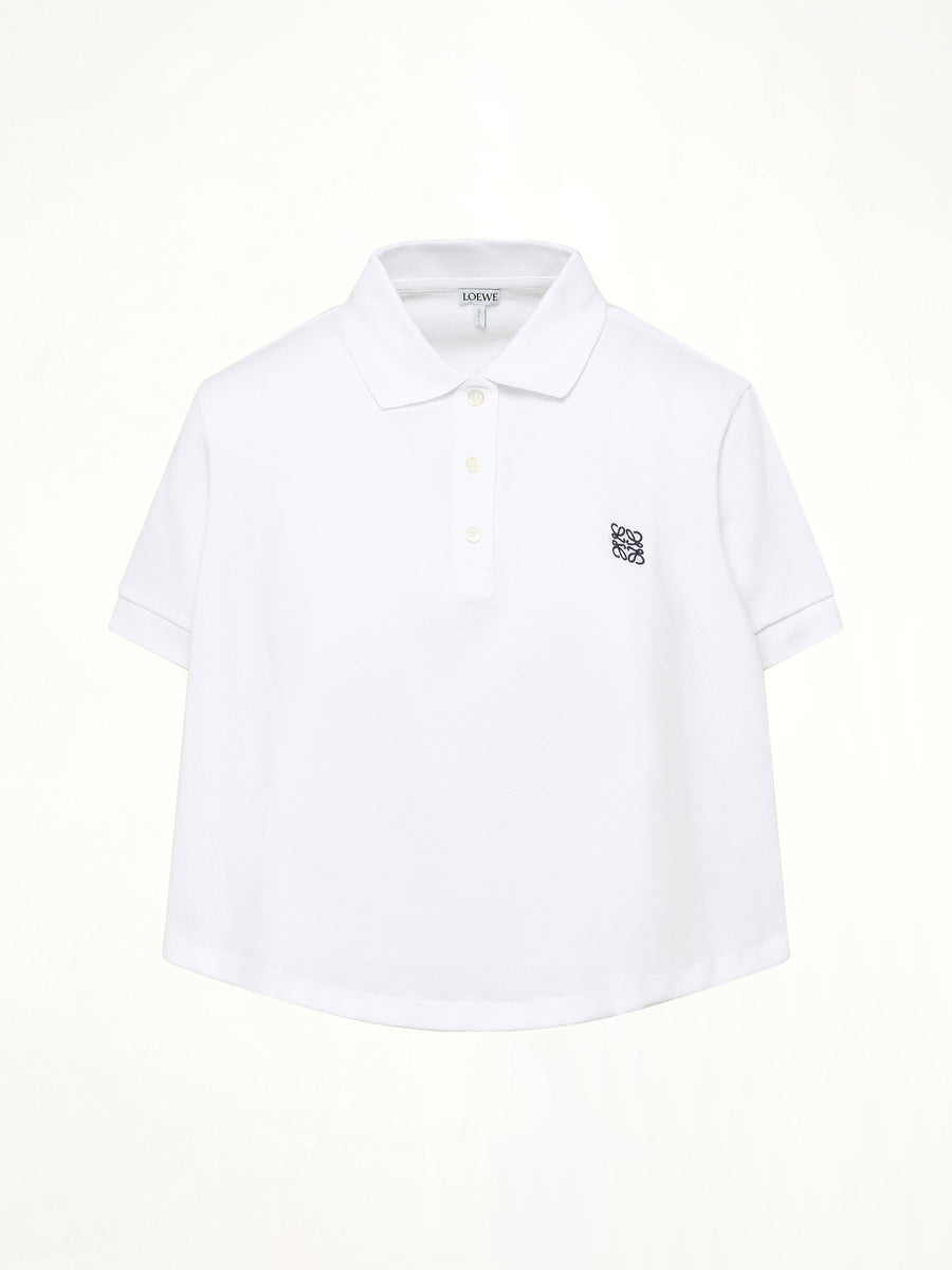 Trapeze Polo in White