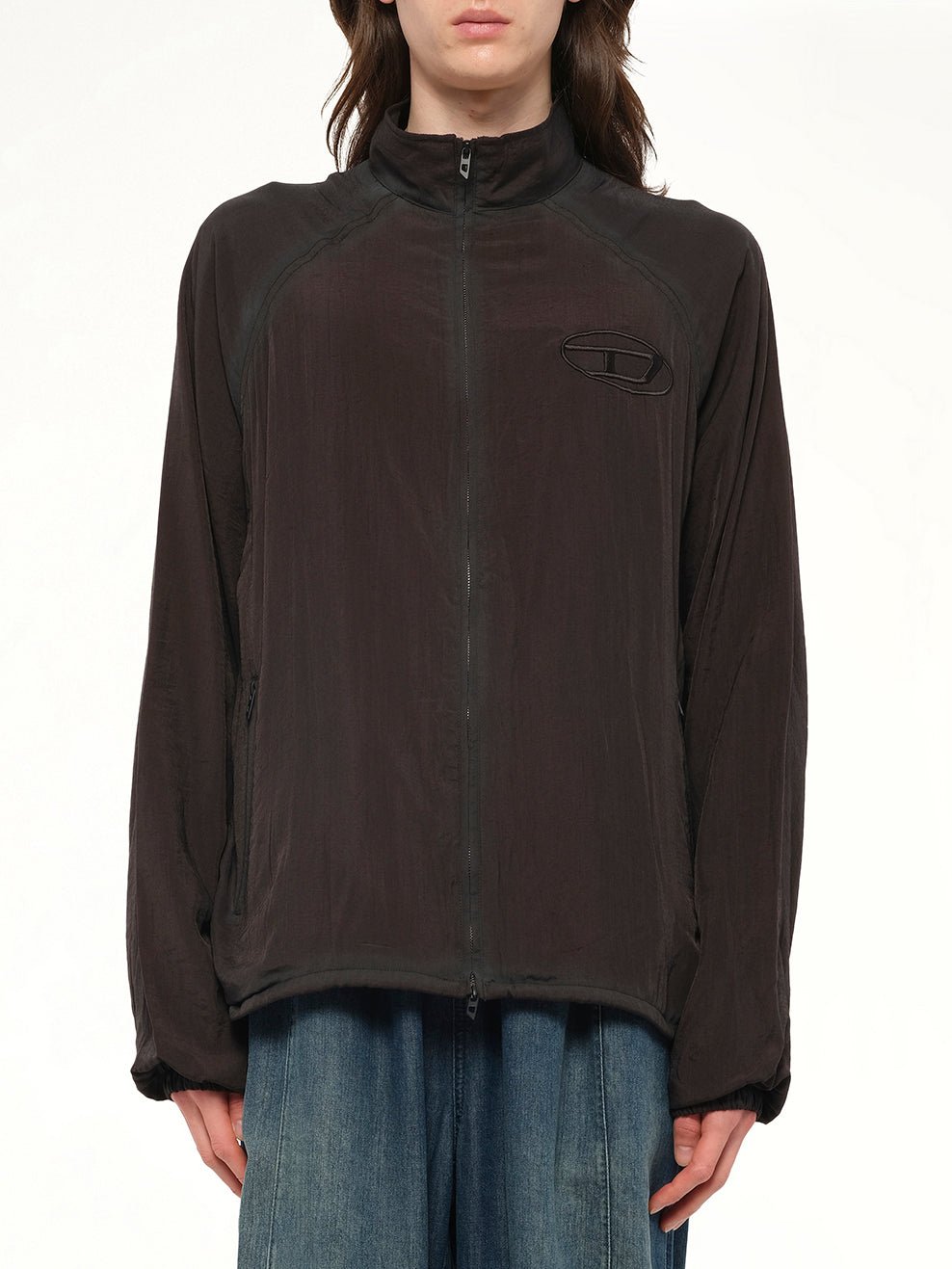 J-HENRI-SOUVENIR Track Jacket in Black