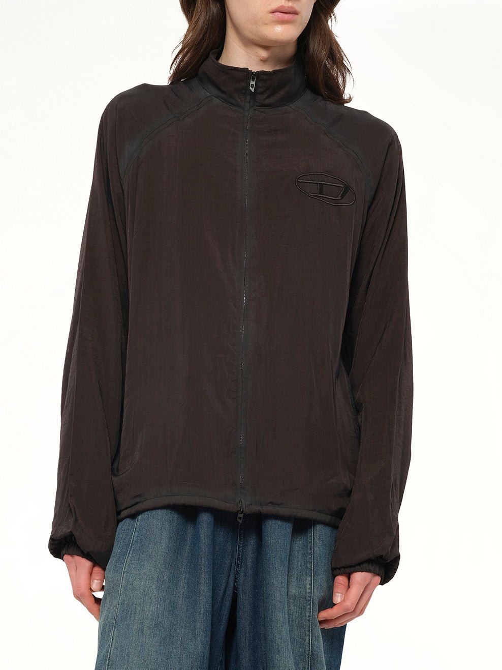 J-HENRI-SOUVENIR Track Jacket in Black