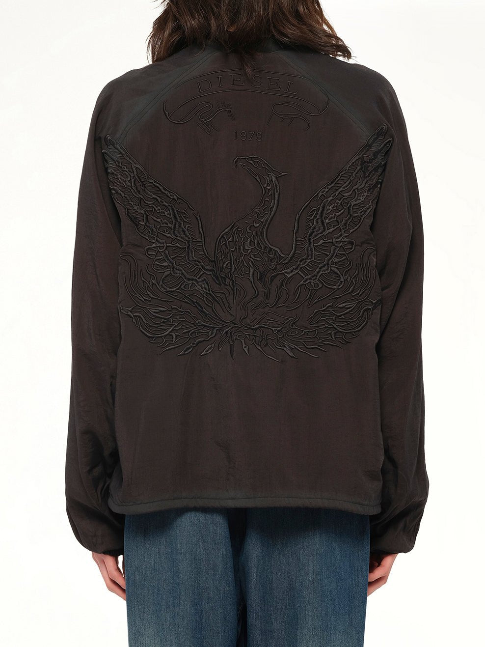 J-HENRI-SOUVENIR Track Jacket in Black