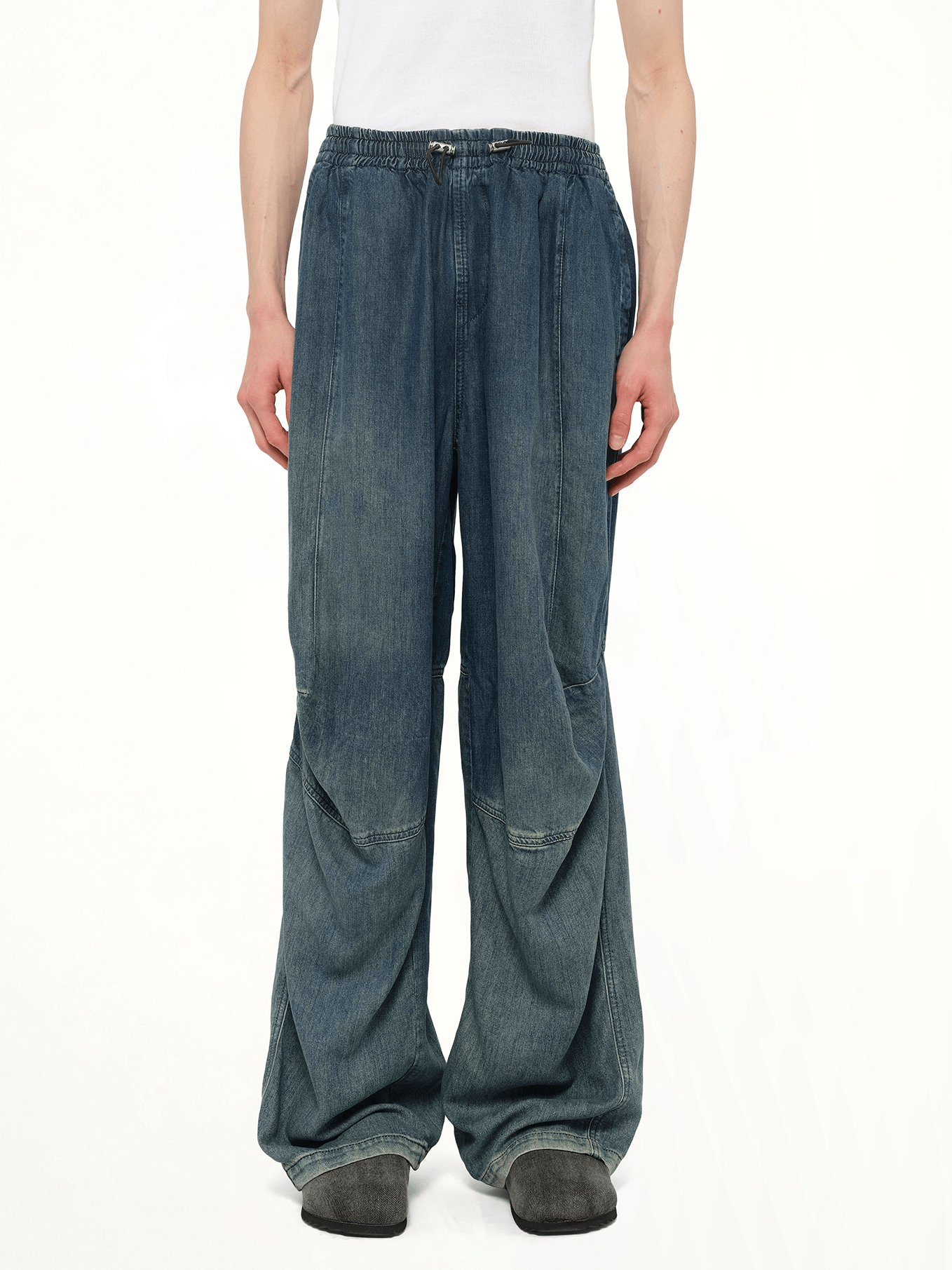 D-PARI-S Relaxed Jeans in Light Blue