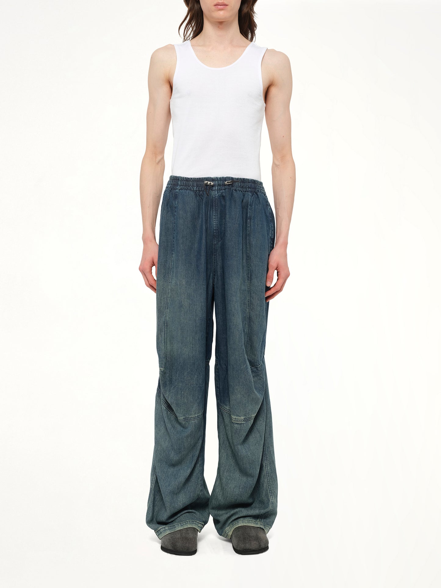 D-PARI-S Relaxed Jeans in Light Blue