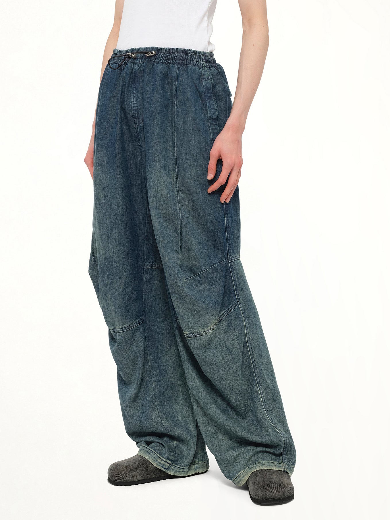 D-PARI-S Relaxed Jeans in Light Blue