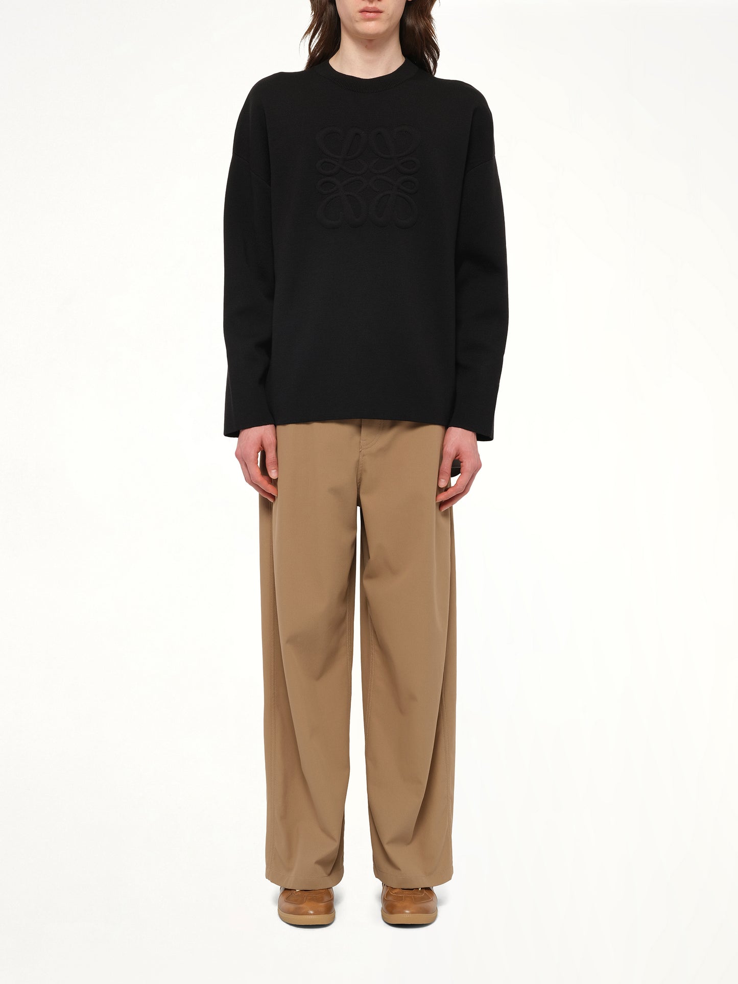 Anagram Sweater in Black