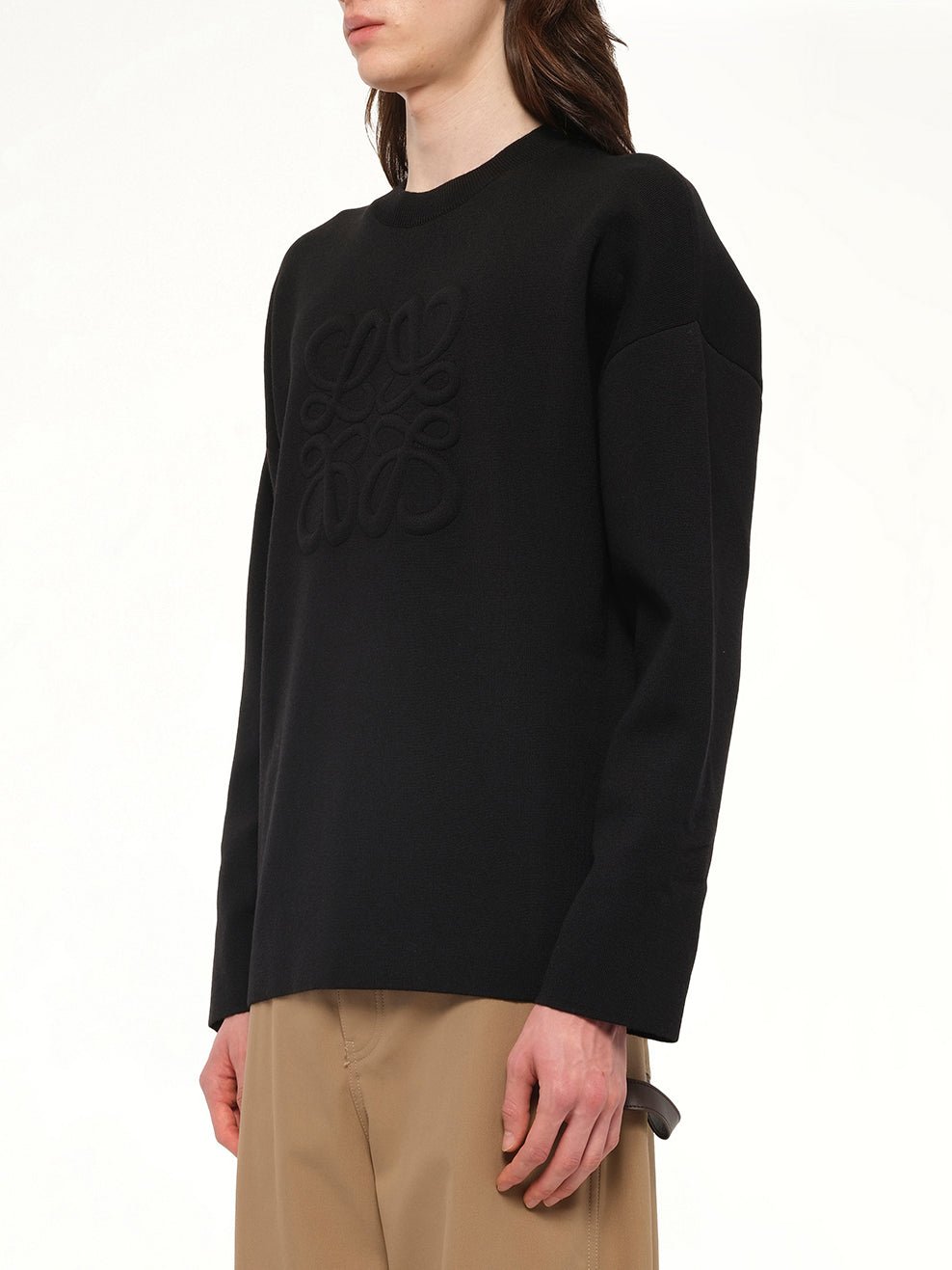 Anagram Sweater in Black