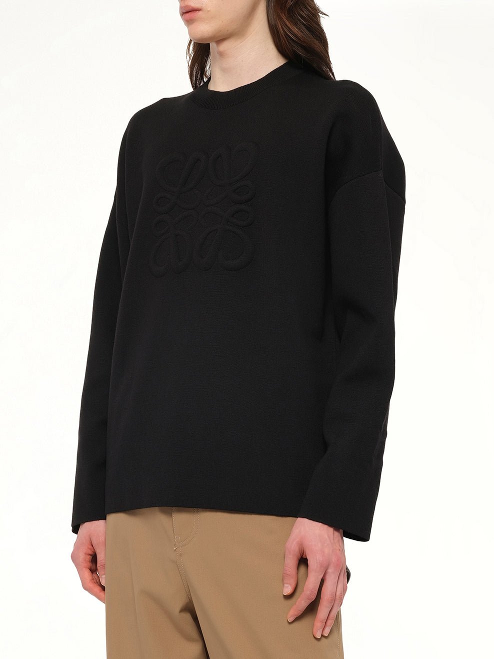 Anagram Sweater in Black