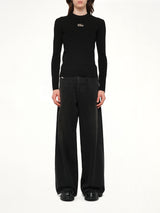 K-Zackary-Round Sweater In Black