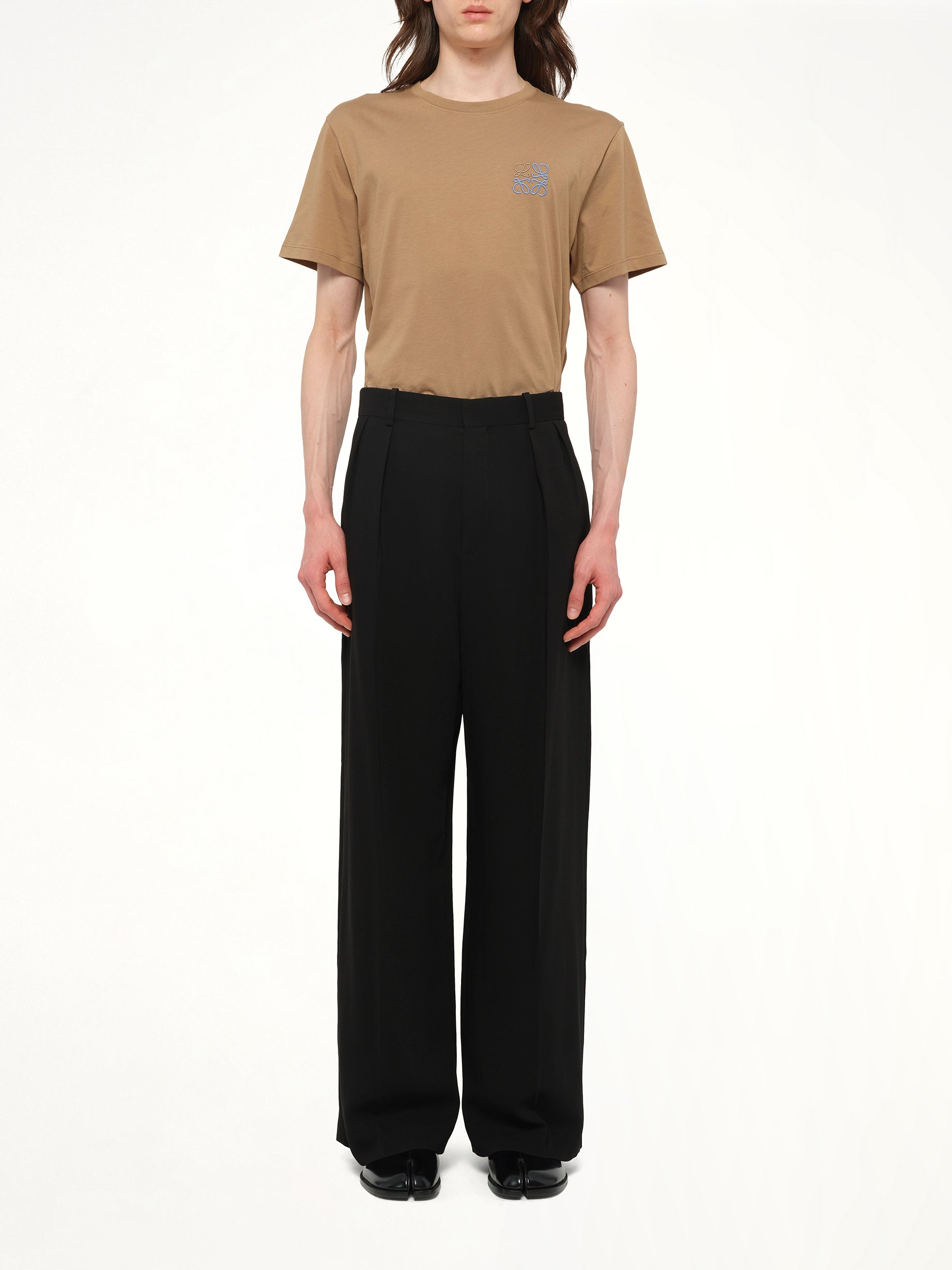 Fluid Trouser in Black